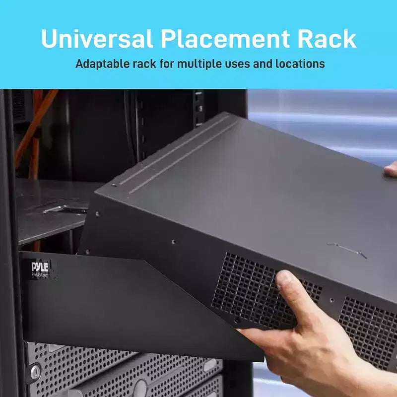 Plateau universel de rangement à fixer sous étagère, avec conception réglable, compatible avec la plupart des étagères et surfaces