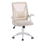 VECELO Mid-Back Swivel Ergonomic Office Chair with Adjustable Arms Mesh Lumbar Support