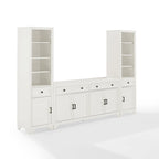 Ensemble buffet et bibliothèque 3 pièces Crosley Tara - 15x97x67,63