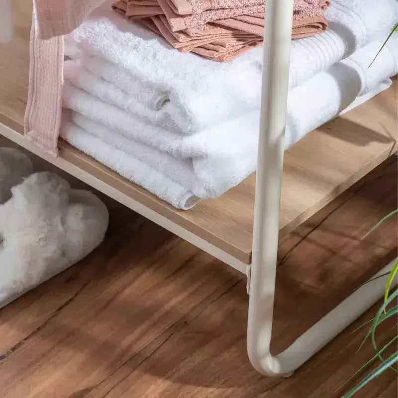 Porte-manteau haut Roset Transitional 4 crochets et une étagère - Linon