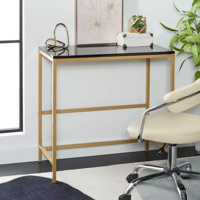 Bureau en bois laqué Viv – DSK5801 – Safavieh