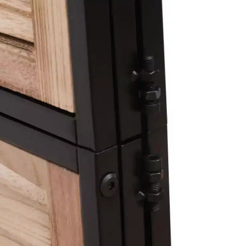 Séparateur de pièce à 3 panneaux Paravent pliant en bois pour la maison, le bureau, la chambre, le restaurant 14,57 x 70,87 chaque panneau