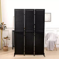 3 Panel Room Divider Screen Wall Divider Folding Wood Screen For Home Office Bedroom Restaurant 14.57 x 70.87 Each Panel