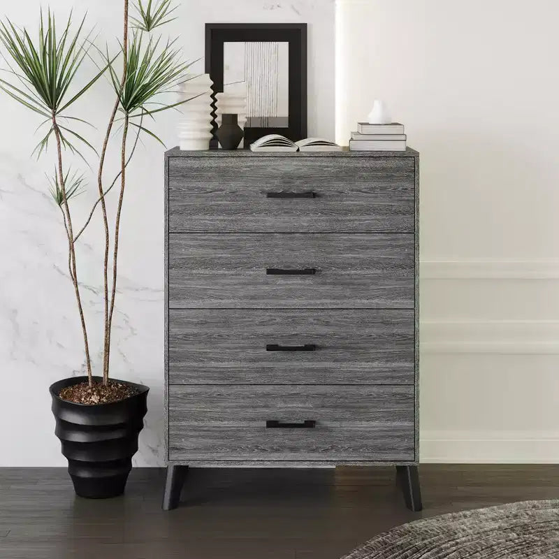ChaletPosh Commode 4 Tiroirs