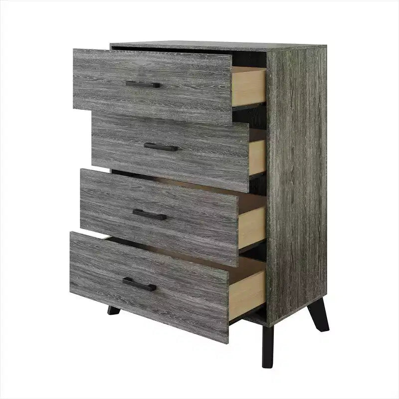 ChaletPosh Commode 4 Tiroirs