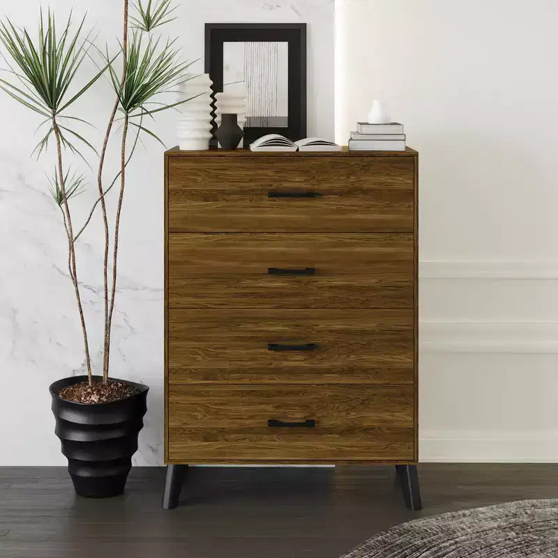 ChaletPosh Commode 4 Tiroirs