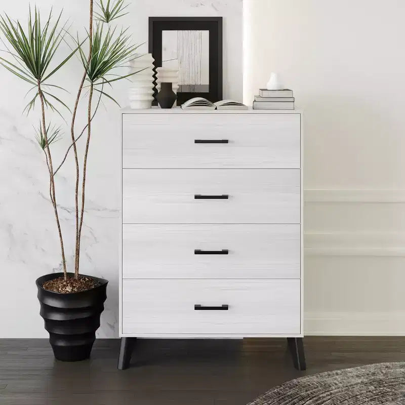 ChaletPosh Commode 4 Tiroirs