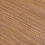 Table à manger rectangulaire Plank+Beam 72 Verso pour 6 personnes, table de cuisine à pieds croisés en bois massif