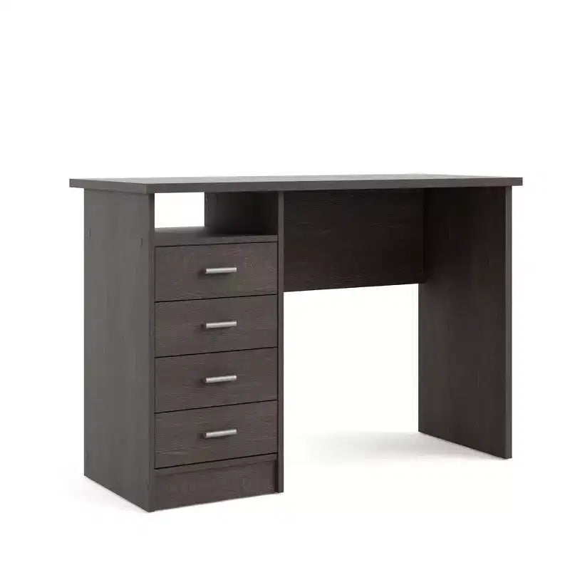 Tvilum, Bureau Warner 4 tiroirs, Chocolat foncé