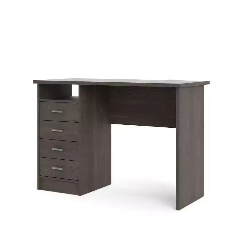 Tvilum, Bureau Warner 4 tiroirs, Chocolat foncé