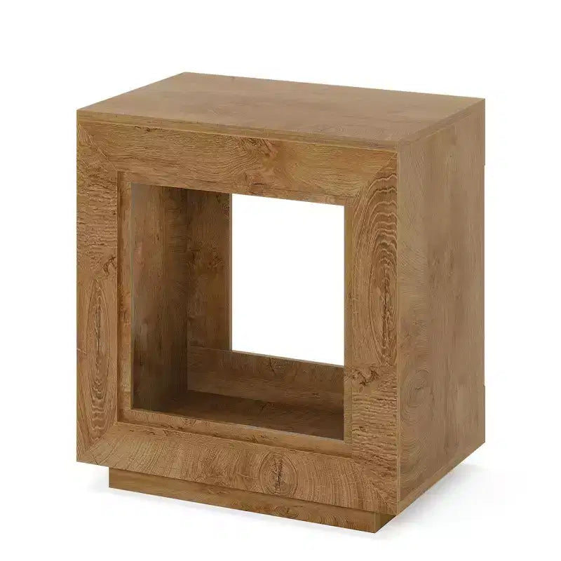 Lantine 24 2 Table d'appoint de Ferme à Deux Niveaux avec Rangement