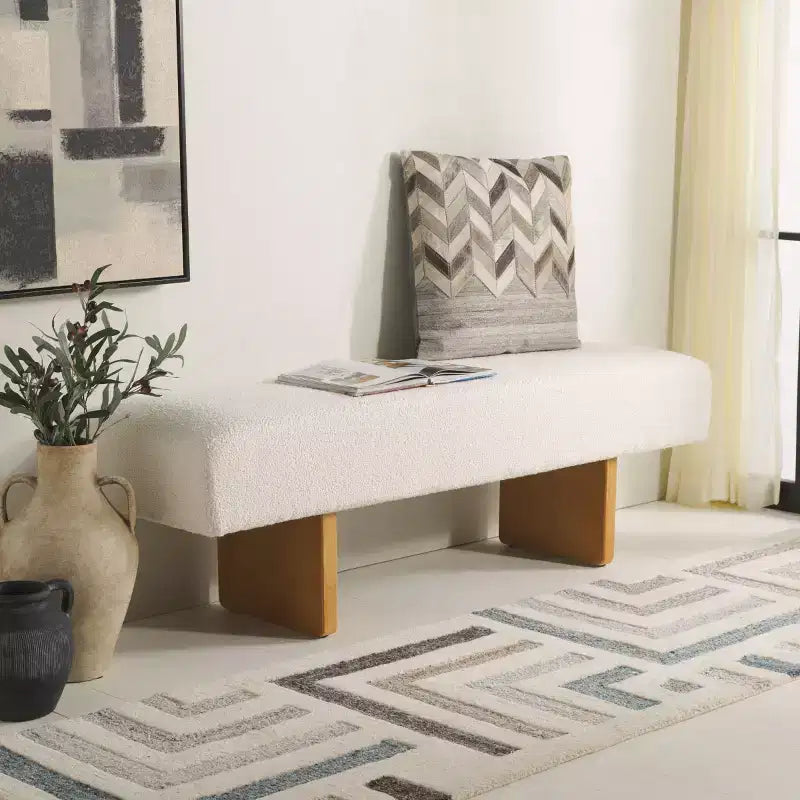 Banc Bouclé Ryer - BCH4501 - Safavieh