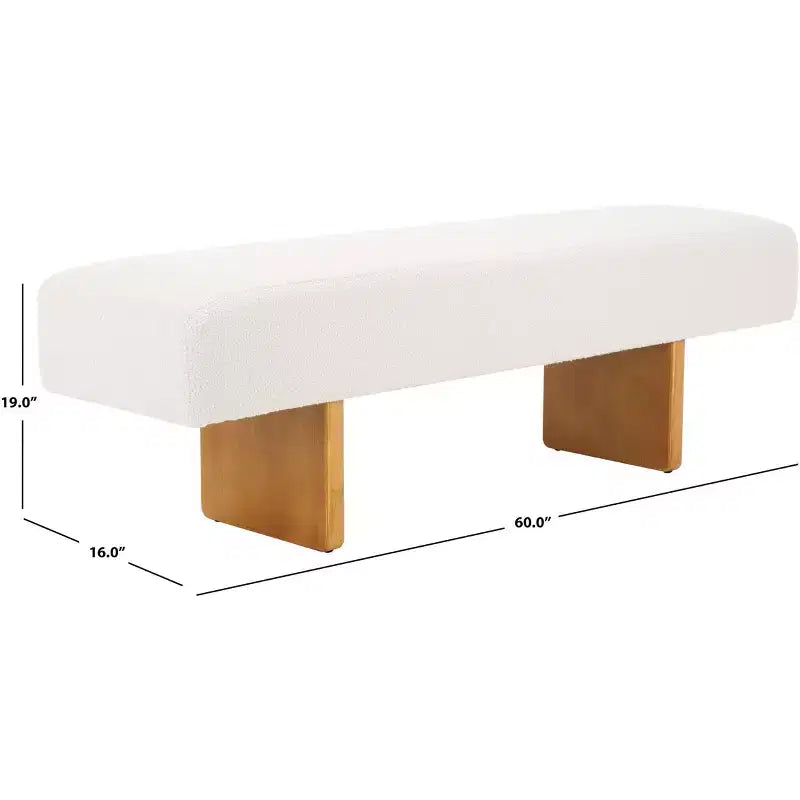 Banc Bouclé Ryer - BCH4501 - Safavieh