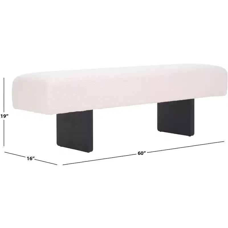Banc Bouclé Ryer - BCH4501 - Safavieh
