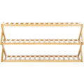 Acheta 3 Tier Shoe Shelf - Natural - Safavieh