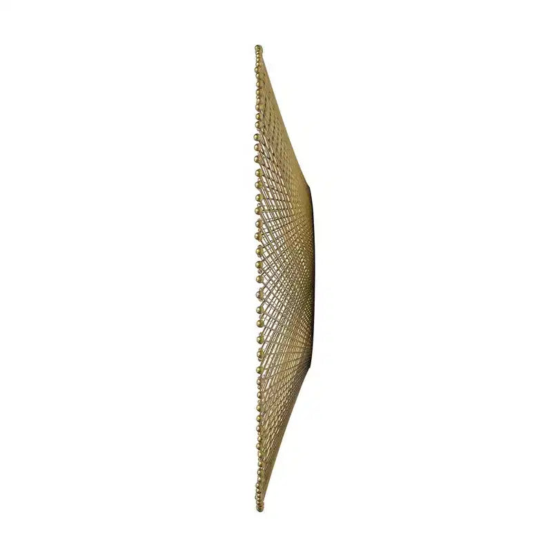 Miroir accent JTH LUXE Stellar 31.5 rond avec accent doré
