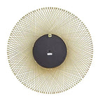 Miroir accent JTH LUXE Stellar 31.5 rond avec accent doré