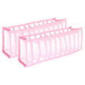 Unique Bargains 11 Grids Washable Wardrobe Clothes Drawer Organizer for Storing Jeans Socks 2 Pcs