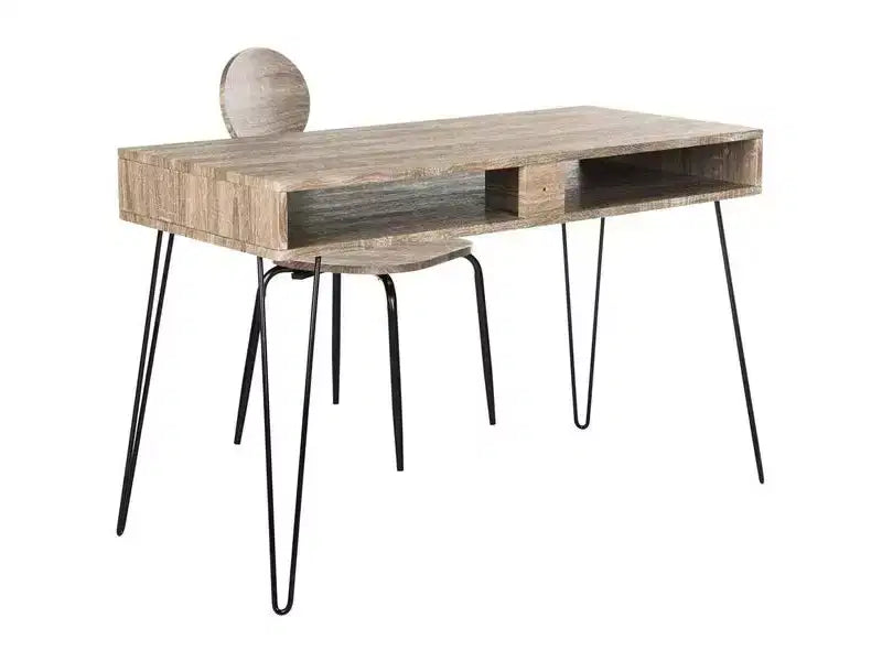 Bureau + chaise Winta - FOX2232 - Gris - Safavieh Couture