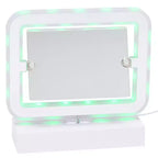 Miroir de maquillage lumineux avec haut-parleur Bluetooth USB The Lakeside Collection -