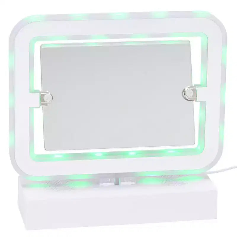 Miroir de maquillage lumineux avec haut-parleur Bluetooth USB The Lakeside Collection -