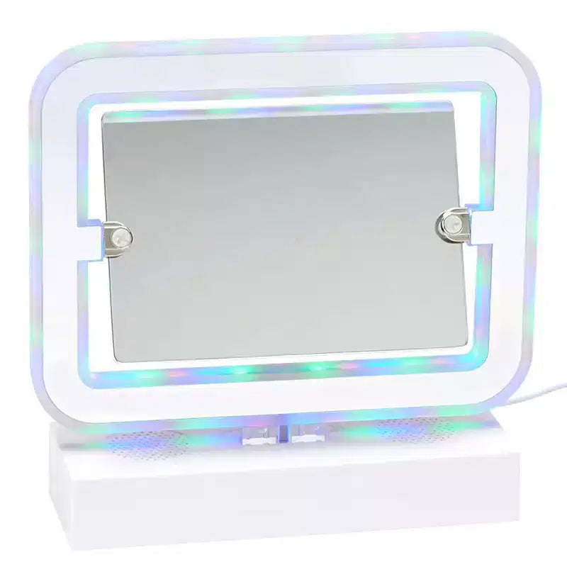 Miroir de maquillage lumineux avec haut-parleur Bluetooth USB The Lakeside Collection -