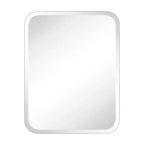 TEHOME Claytin Armoire à pharmacie rectangulaire sans cadre en métal avec miroir pour montage encastré ou en surface