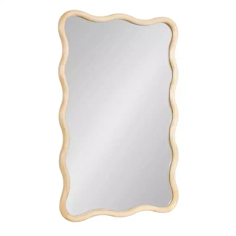 Miroir mural rectangulaire festonné Talma 24x36 Kate & Laurel All Things Decor