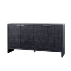 Accent Cabinet Farmhouse Style 4 Door Wooden Cabinet Sideboard Buffet Server Cabinet Storage Cabinet, for Living Room