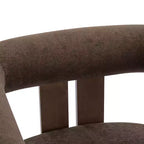 Christopher Knight Home Harriman, fauteuil d'appoint en velours avec structure à trois pieds en bouleau