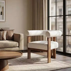 Christopher Knight Home Harriman Upholstered Velvet Birch Three-legged Structure Accent Chair