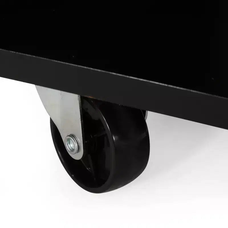 GDFStudio Yohaan Contemporary Kitchen Cart with Wheels and 2 Drawers