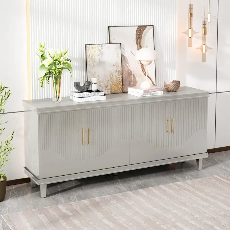 Large Size 4-Door Cabinet