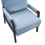 Fauteuil d'appoint en chenille rembourré, modèle Kelly Mid-Century Modern, de Roundhill Furniture