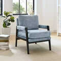 Roundhill Furniture Kelly Mid-Century Modern Chenille Upholstered Accent Armchair