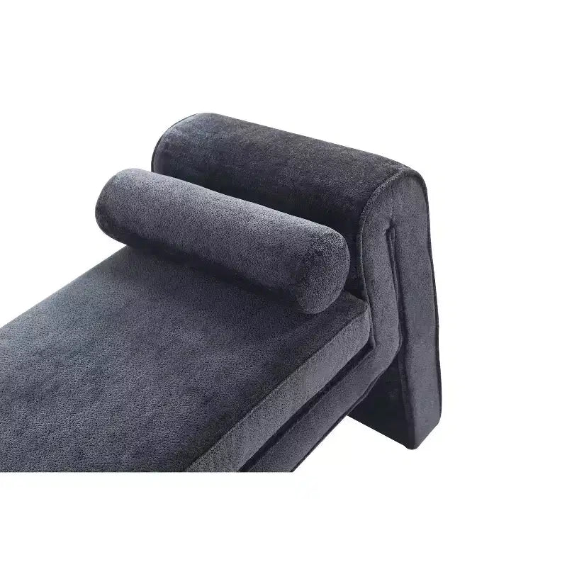 Manhattan Comfort 59" Concord Modern Chenille Upholstered Bench