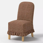 Rounded Back Slipcovered Dining Chair with Ruffle - Threshold