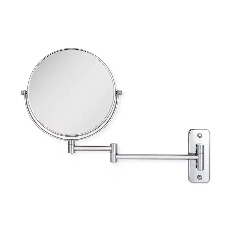 Miroir de maquillage mural double bras Zadro 9,25x12,25 pour salle de bain
