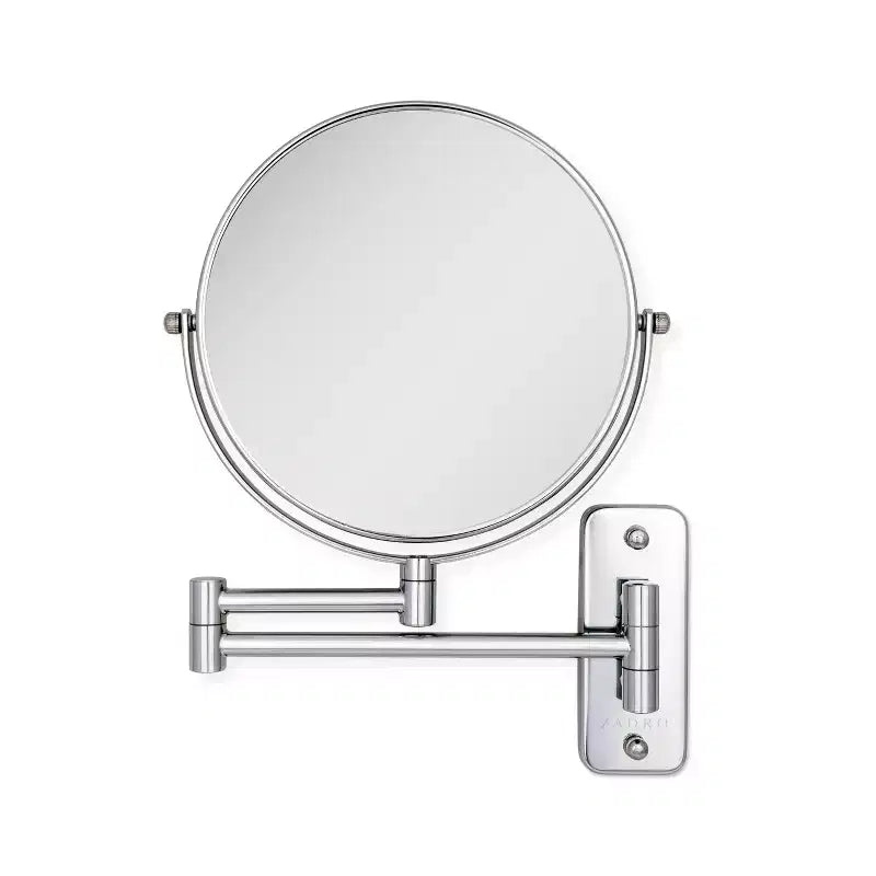 Miroir de maquillage mural double bras Zadro 9,25x12,25 pour salle de bain