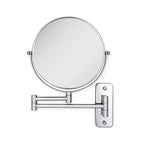 Miroir de maquillage mural double bras Zadro 9,25x12,25 pour salle de bain