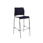 Tabourets de bar en plastique Hampden Furnishings, collection Jody, lot de 4