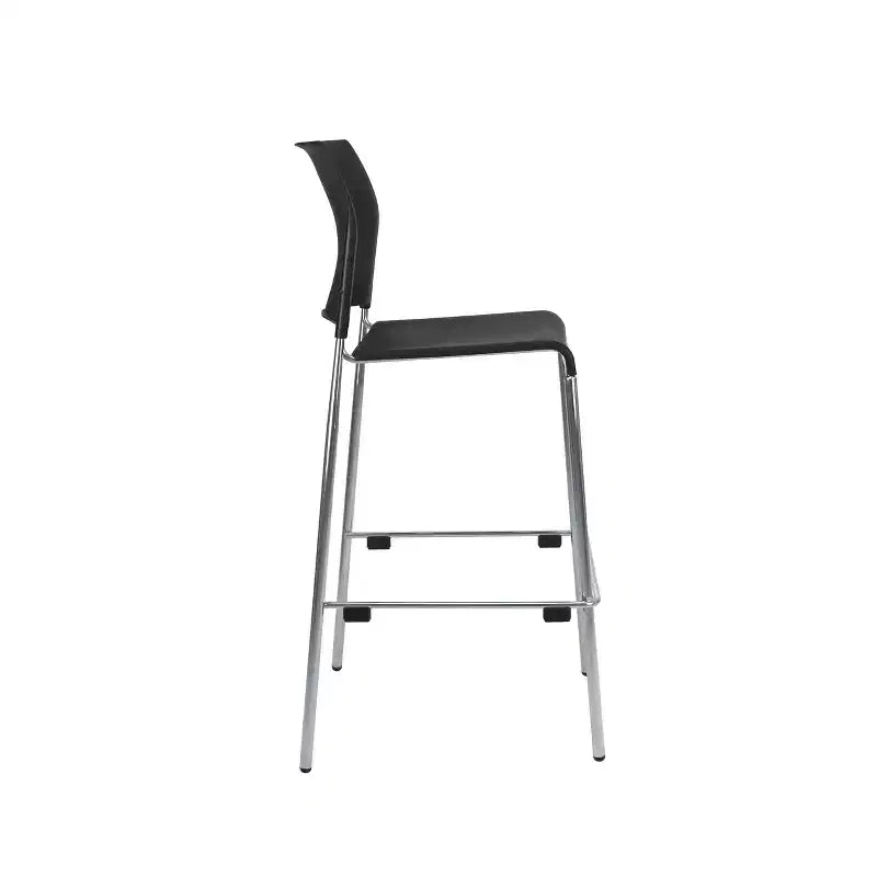 Tabourets de bar en plastique Hampden Furnishings, collection Jody, lot de 4