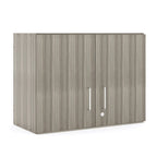 Meuble haut à 2 niveaux 30"L x 22.5"H, portes verrouillables, étagère réglable, GREENGUARD Gold, fabriqué aux États-Unis