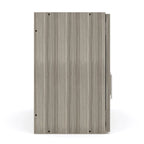 Meuble haut à 2 niveaux 30"L x 22.5"H, portes verrouillables, étagère réglable, GREENGUARD Gold, fabriqué aux États-Unis