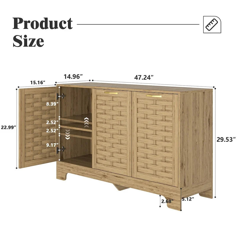 Armoire de rangement MM à 3 portes