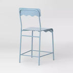 Lot de 2 tabourets de bar à hauteur de comptoir, en métal ondulé, 24 po, avec repose-pieds - Room Essentials