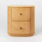 Table de chevet 2 tiroirs - Threshold designed with Studio McGee