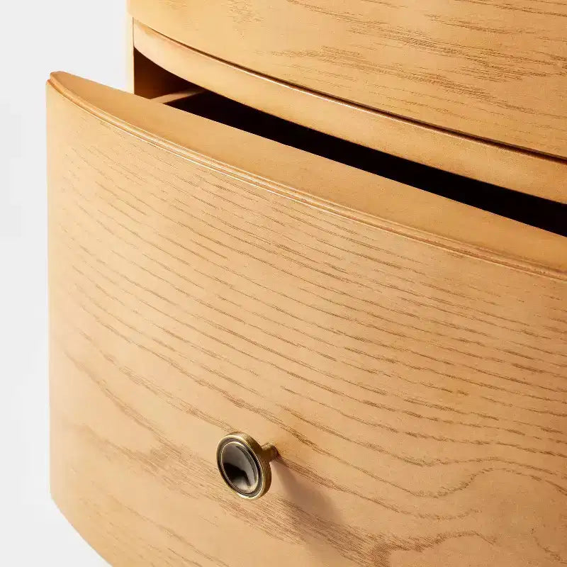Table de chevet 2 tiroirs - Threshold designed with Studio McGee