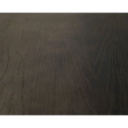 Classeur latéral en bois traditionnel, Tiroir de classement de rangement, Tiroir de classement de bureau, Entièrement assemblé Marron foncé
