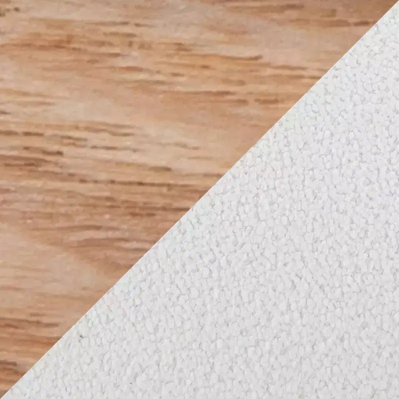 Pouf Pouf Cinch en tissu naturel LumiSource